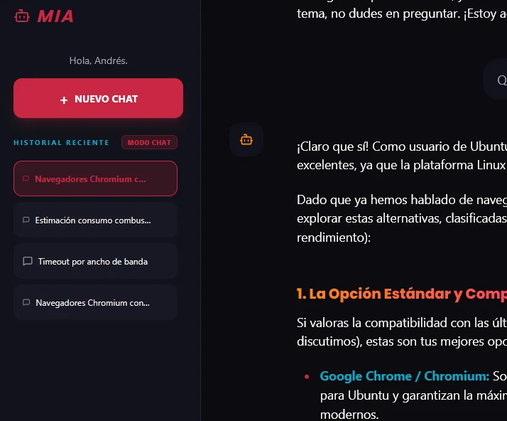 Historial y Contexto